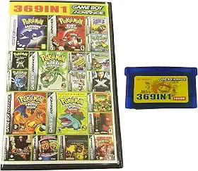 Cartucho Fita 369 Em 1 Game Boy Advance Gba Multi Jogos
