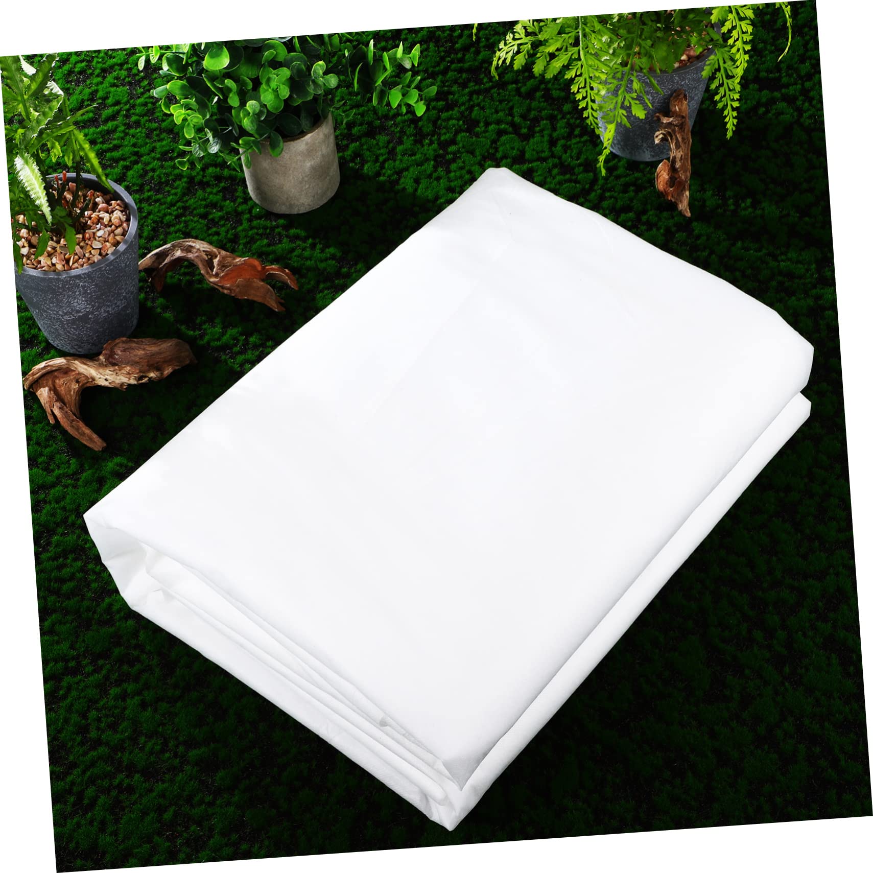 2 Stück Pflanzenschutzvlies Weiß aus Vliesstoff für Gartenbau