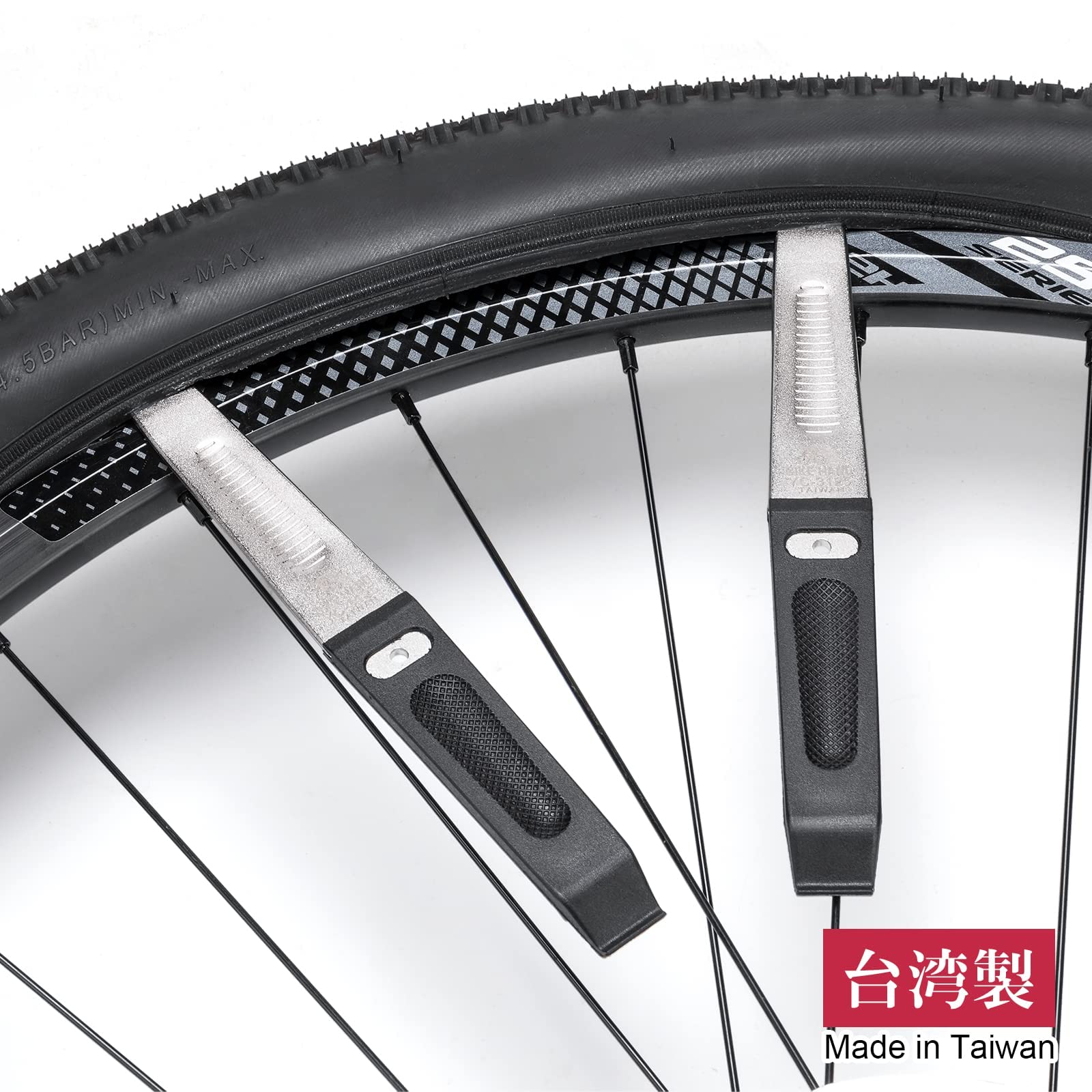 Paire D'axes Carbone Uxcell à Libération Rapide Pour Vélo Avant/arrière – Noir