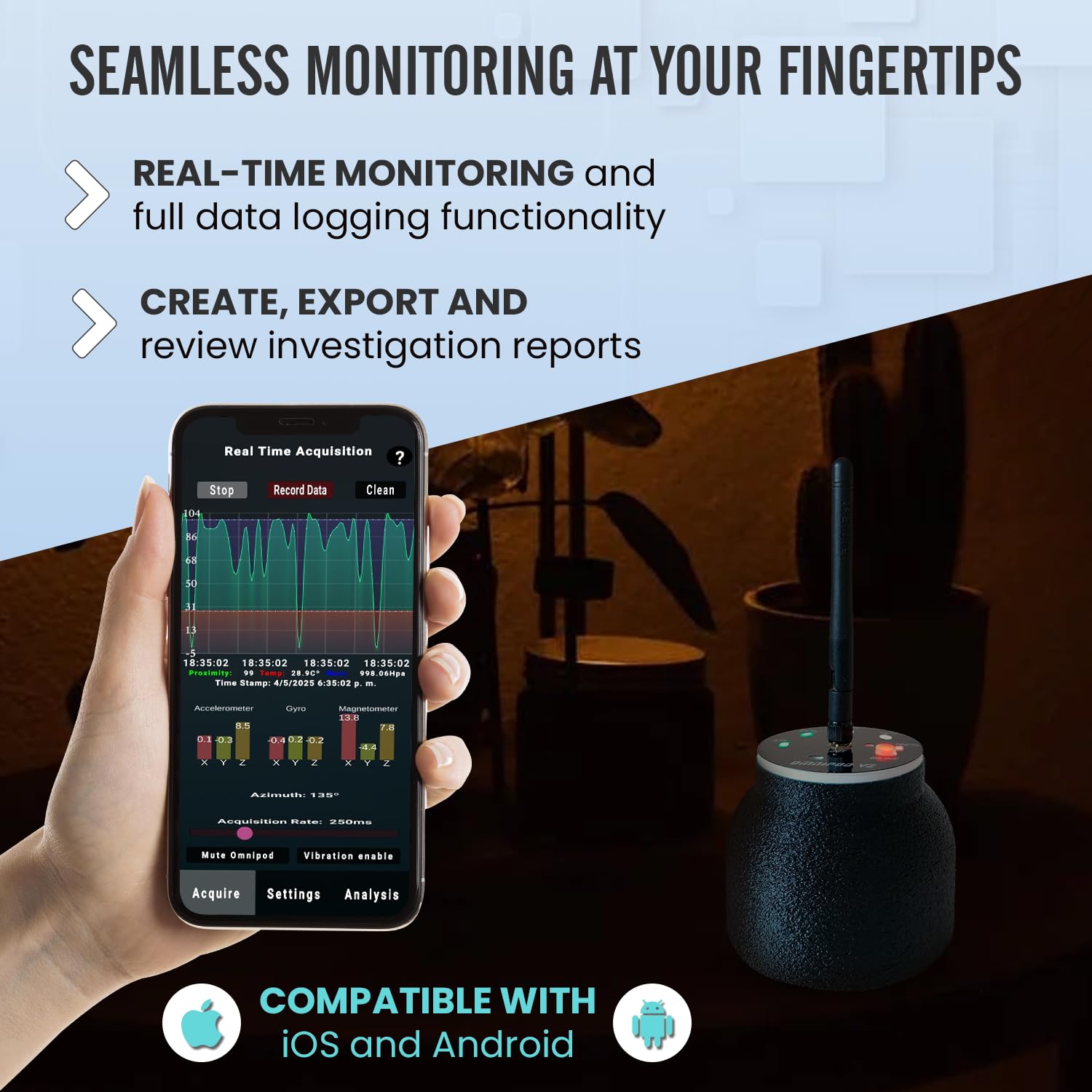 RILEVATORE DI RADIAZIONI Plastica Attrezzatura Da Caccia