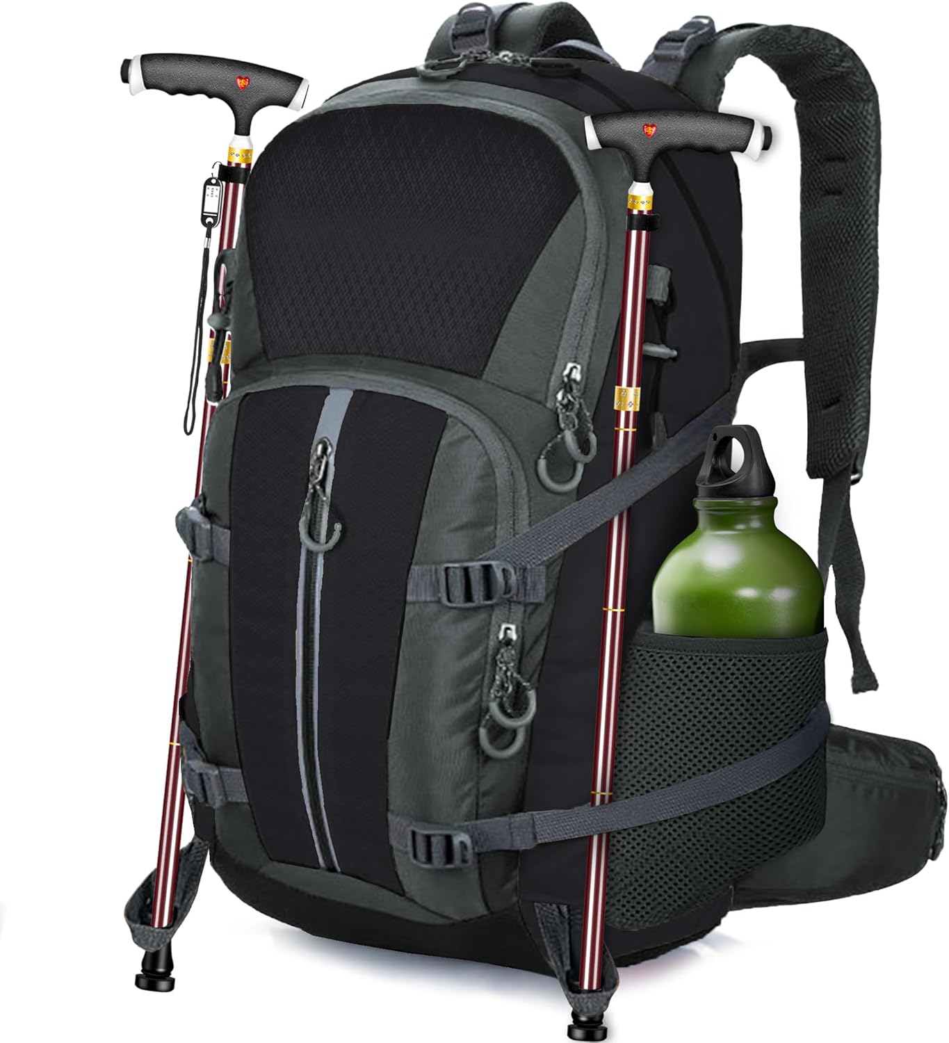 OUUTMEE Waterproof Hiking Backpack for Men and Women, Ultralight Trekking Backpack, Travel Backpack for Camping, Hiking, Climbing, Travel and Mountaineering