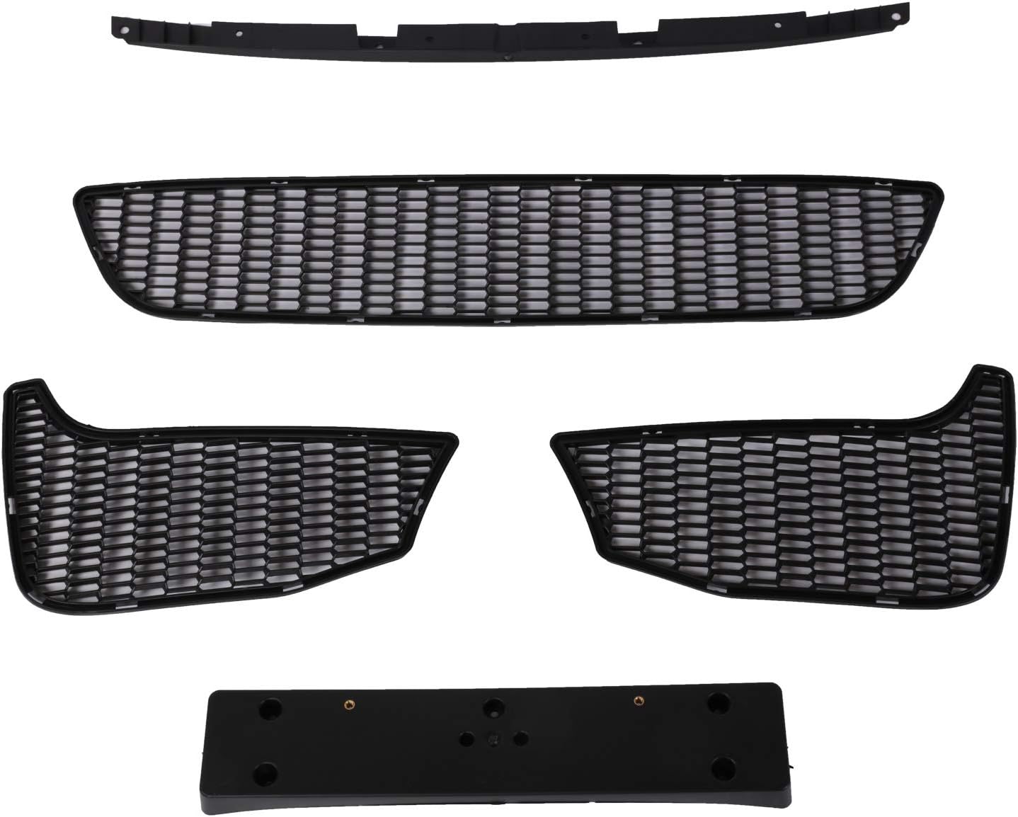 PENSUN M4 Style Front Bumper Fit for 2014-2019 BMW F32 F33 F36 4 SERIES Without PDC Holes (Not Fit M4 M3 Vehicle)