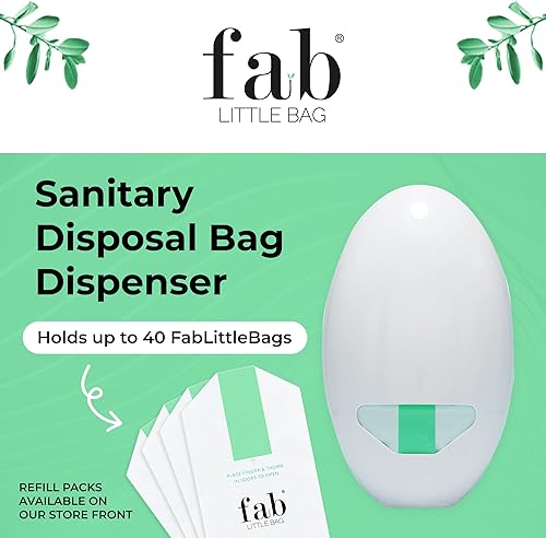 Miniatura 2 de Fab Little Bag Dispensador de baño para bolsas de productos de higiene femenina desechables