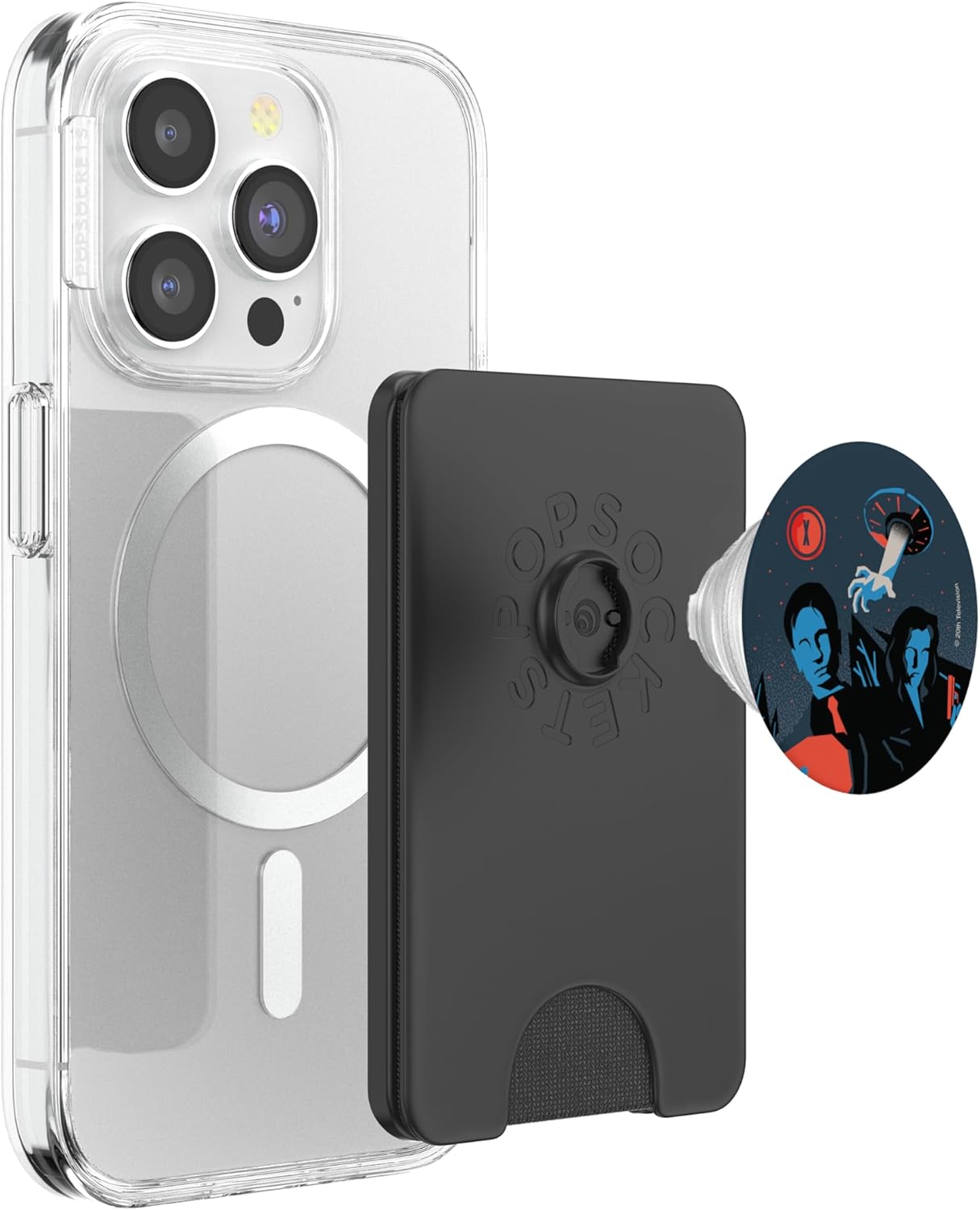 X-Files Characters PopSockets PopWallet for MagSafe