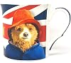 Official Paddington Bear Movie Mug Cup Bone China Licenced Merchandise Union Jack Flag