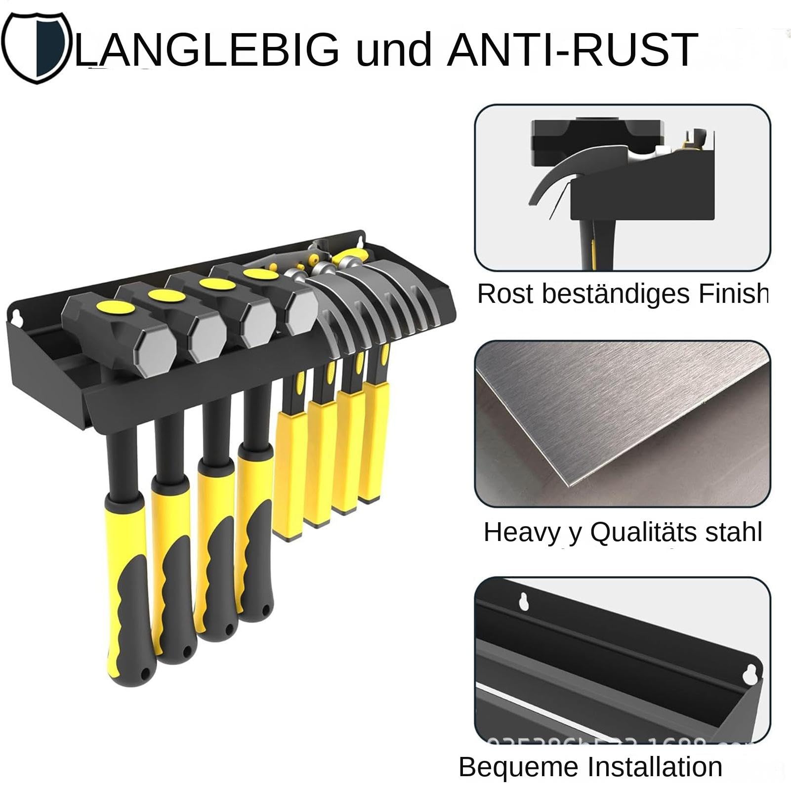 Porte-marteau – Ceinture à outils professionnelle, étui pour marteau