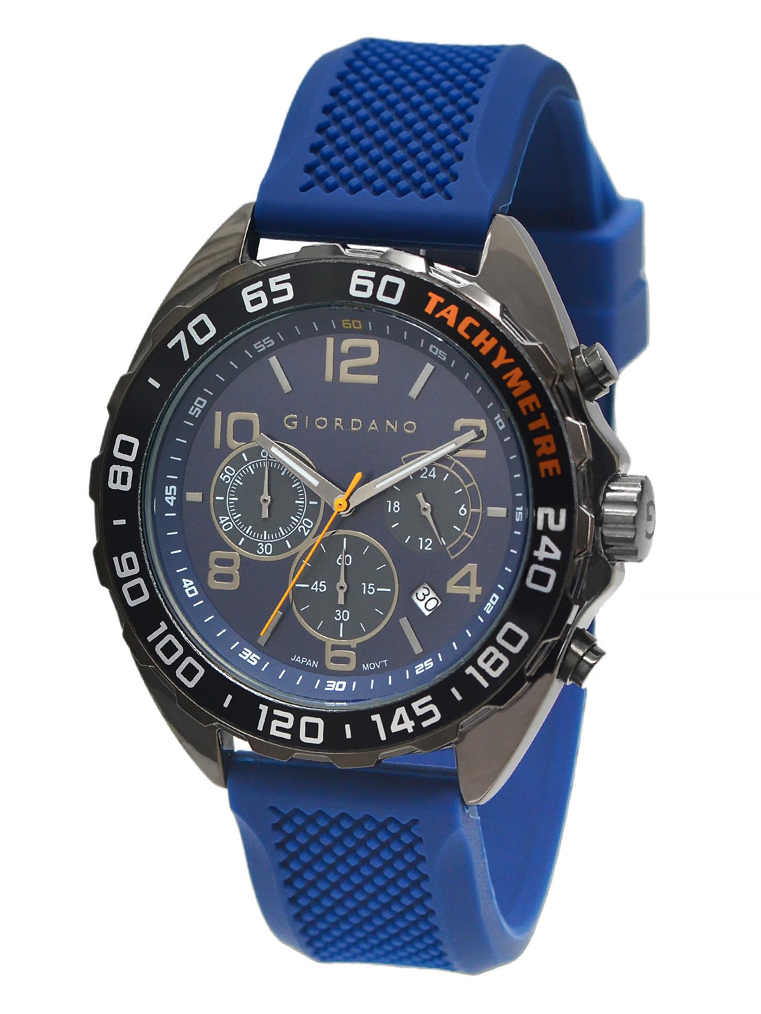 Giordano Analog Stylish Watch for Men & Boys Water Resistant Fashion Watch Round Shape with Multi-Functional Wrist Watch to Compliment Your Look/Ideal Gift for Male - GZ-50090 (B0CH17MNNB) Amazon Price History, Amazon Price Tracker