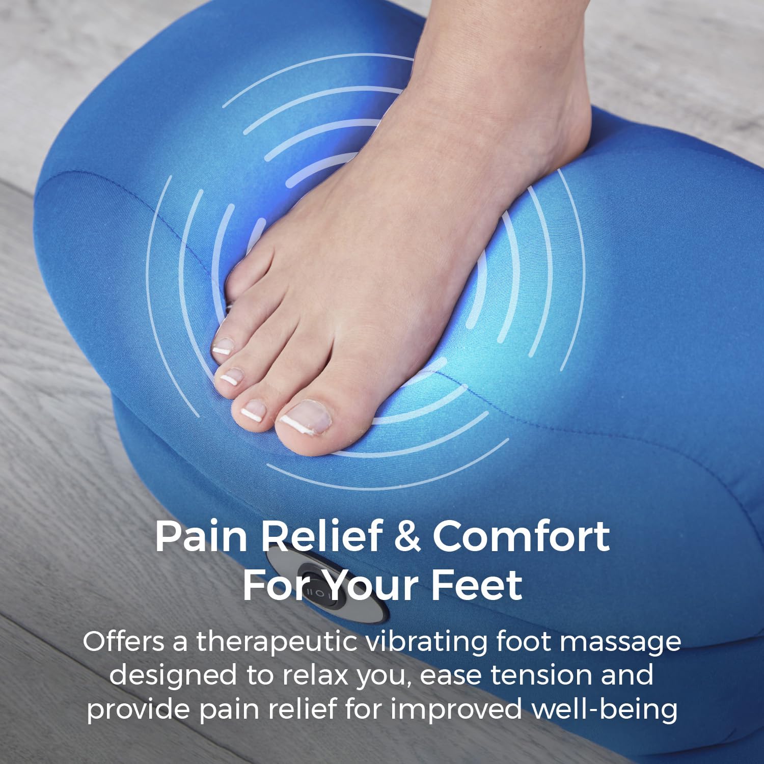 Carmen C81229 vibrierendes Fumassagekissen mit 2 Vibrationsmassagemodi,  kabelloser Betrieb, Marineblau : Amazon.de: Drogerie & Krperpflege