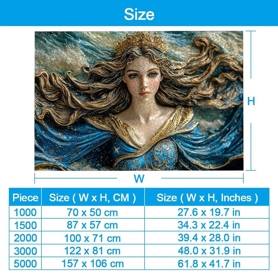 Puzzle 1500 Pièces Adultes, Puzzle 1500 Pieces Ange, Cadeau Femme -2198