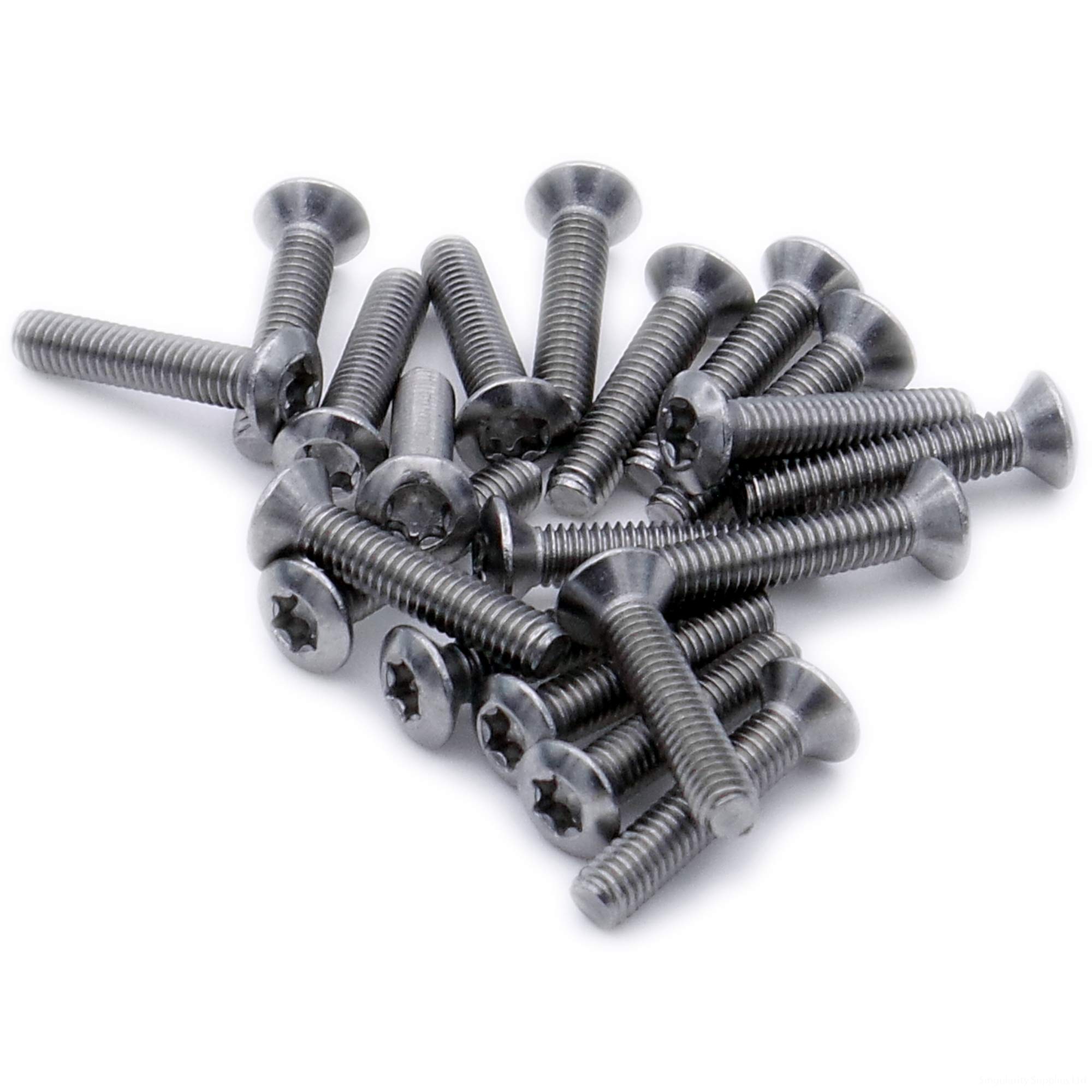 Singularity Supplies M3 (3Mm X 40Mm) Tx Socket Raised Countersunk Machine Screw (Bolt) - Stainless Steel (A2) (Pack Of 20)
