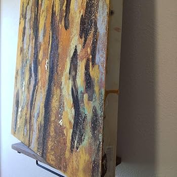 岩絵具 玄武・水 Black tortoise • Water P6号(40.9×27.3cm) 2023 紙本