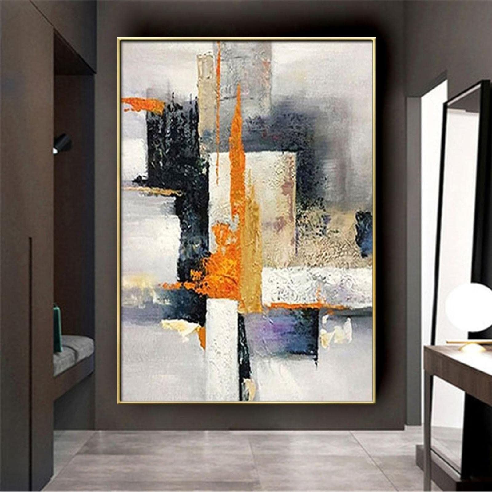 Amazon.co.jp: ホームデザイン絵画 特大額入りキャンバスウォール