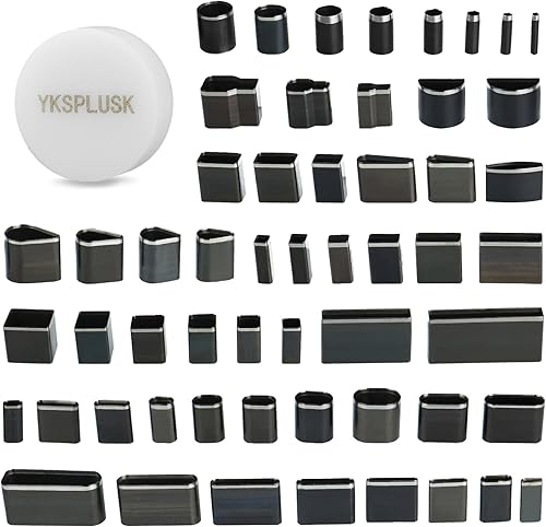 Juego de 56 perforadores de cuero, kit de troqueles de corte de cuero con estuche de almacenamiento y alfombra, herramienta de perforación de