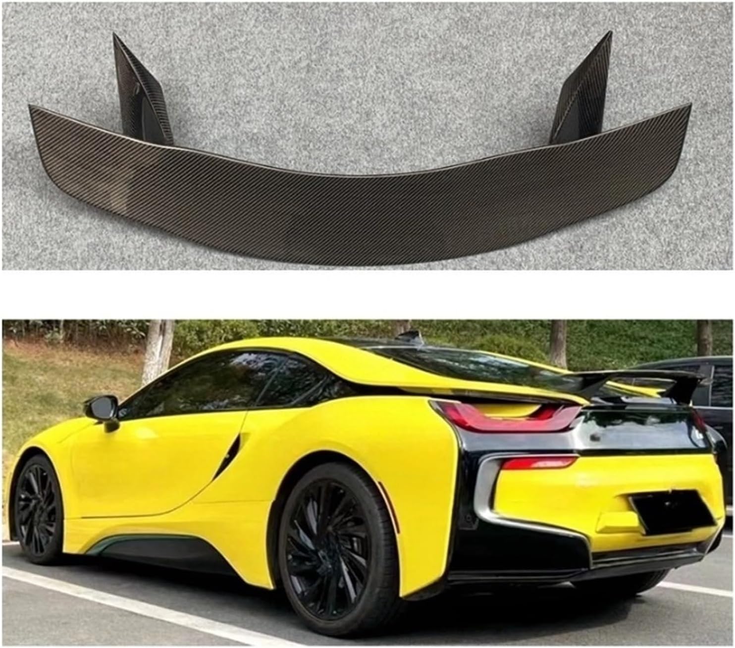 Amazon.com: I8 After Spoiler. Compatible for BMW I8 Spoiler 2014 to ...