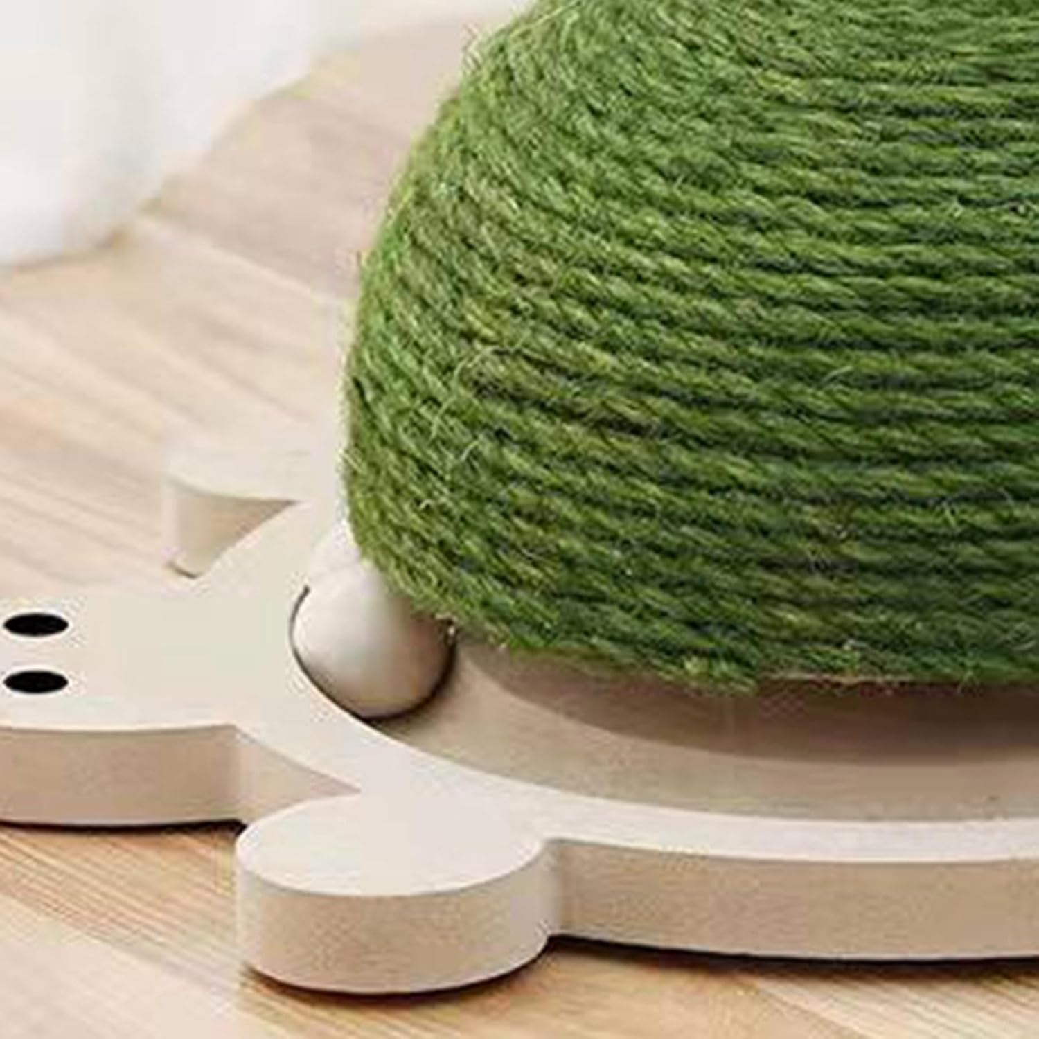 Cat Scratching Board Cat Scratcher Furniture Protection Pet Supplies Grind Claws Pet Toy with Ball for Dogs Indoor Cats, 40cmx33cmx20cm