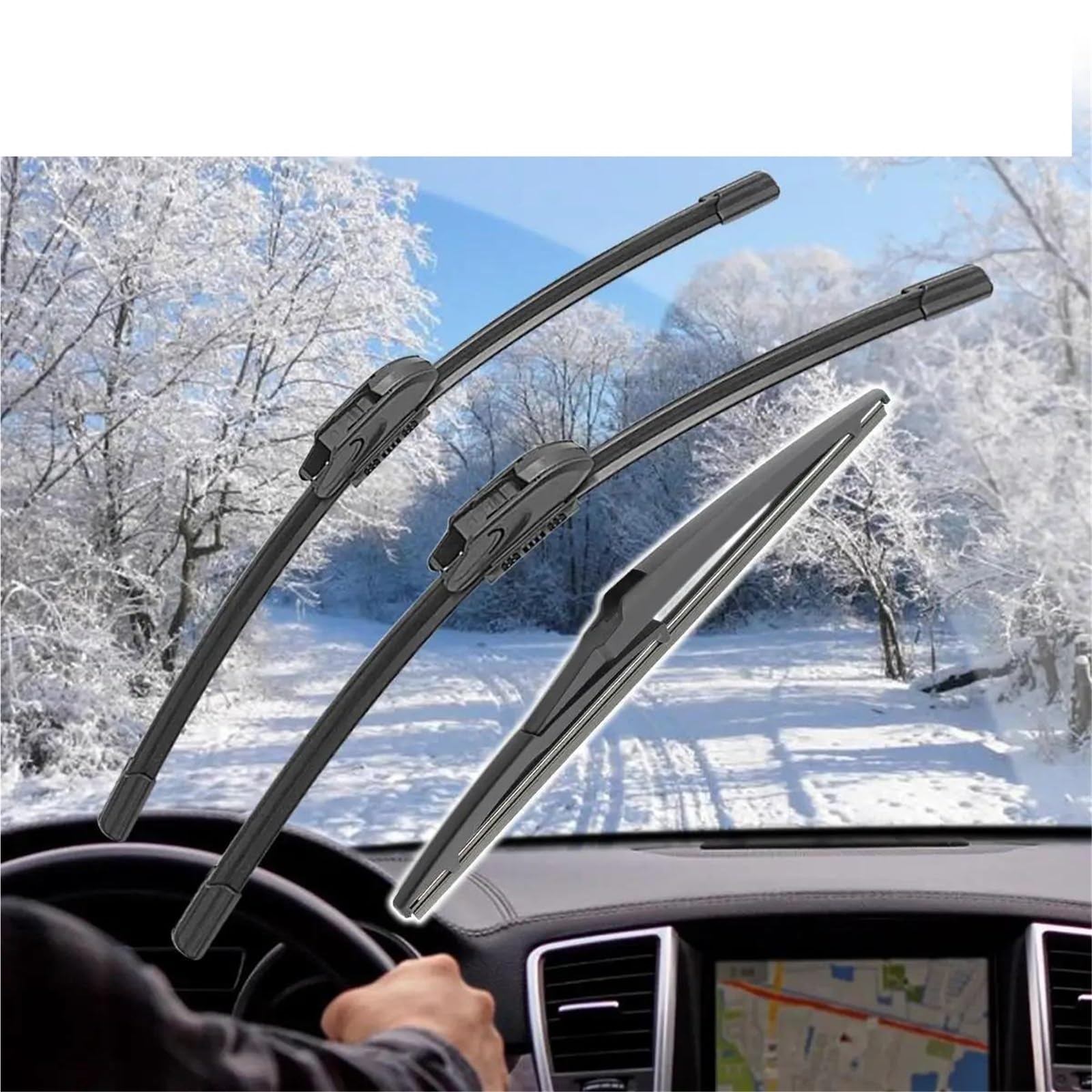 Accesorios Para Cepillos Escobillas Limpiaparabrisas Delanteras Y Traseras Para Toyota Para Yaris MK3 2011 2012 2013 2014 2015 2016 2017 2018 2019