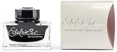 Vista 5 de Pelikan Edelstein tinta embotellada para pluma estilográfica, verde jade, 50ml, 1 cada uno (339374)., Azul zafiro 1 botella