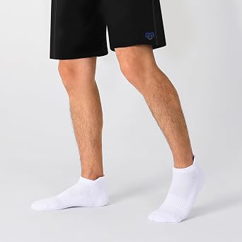 CLOSEMATE 6 Pairs Mens Athletic Crew Socks (US Mens Size 9-12) and 7 Pairs Ankle Running Socks for Men (US Mens Size 12-15)