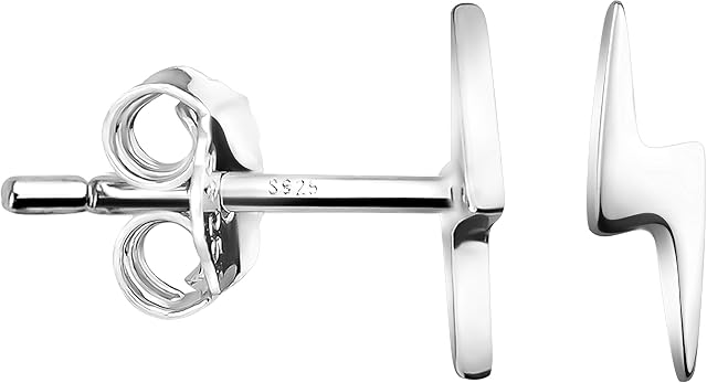 SOFIA MILANI - Women's Earrings 925 Silver - Lightning Stud Earrings - 20754