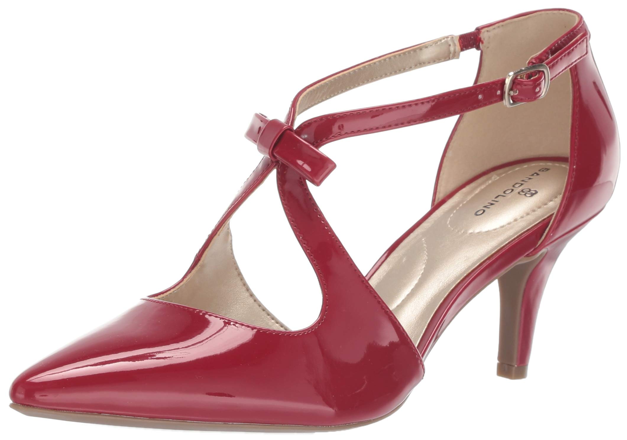 Bandolino Women's Zeffer Pump, Red, 4 UK