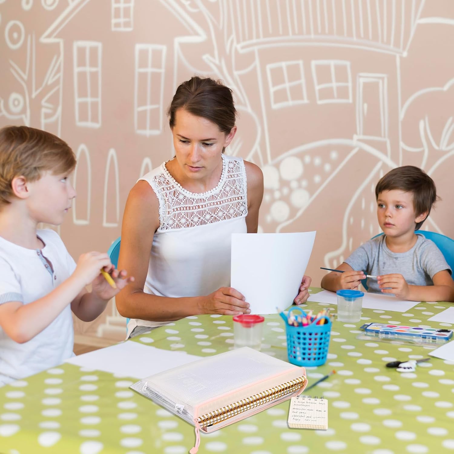 Valtiner メッシュジッパーポーチバッグ 15個 3サイズ 防水メッシュバッグ 整理収納用ジッパーポーチ クリアビニールバッグ