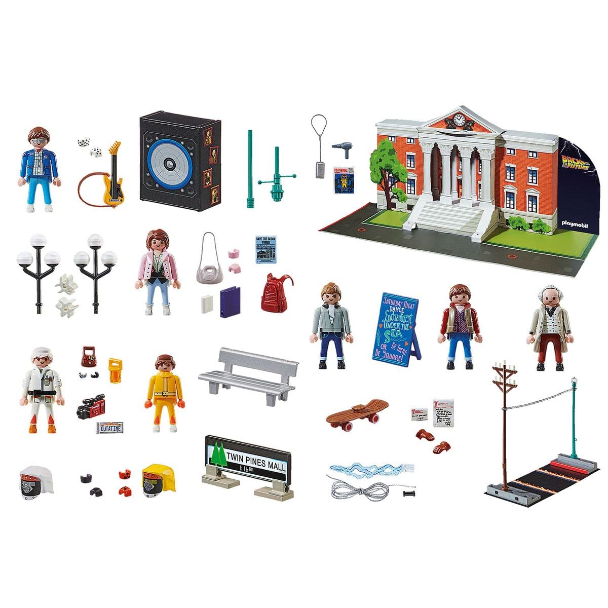 Amazon.com: Playmobil Back to The Future Advent Calendar : Toys