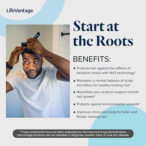 Miniatura 4 de TrueScience by LifeVantage - Suero para el crecimiento del cabello, 1.7 onzas líquidas, apoya el cabello sano e hidrata el cuero cabelludo seco con