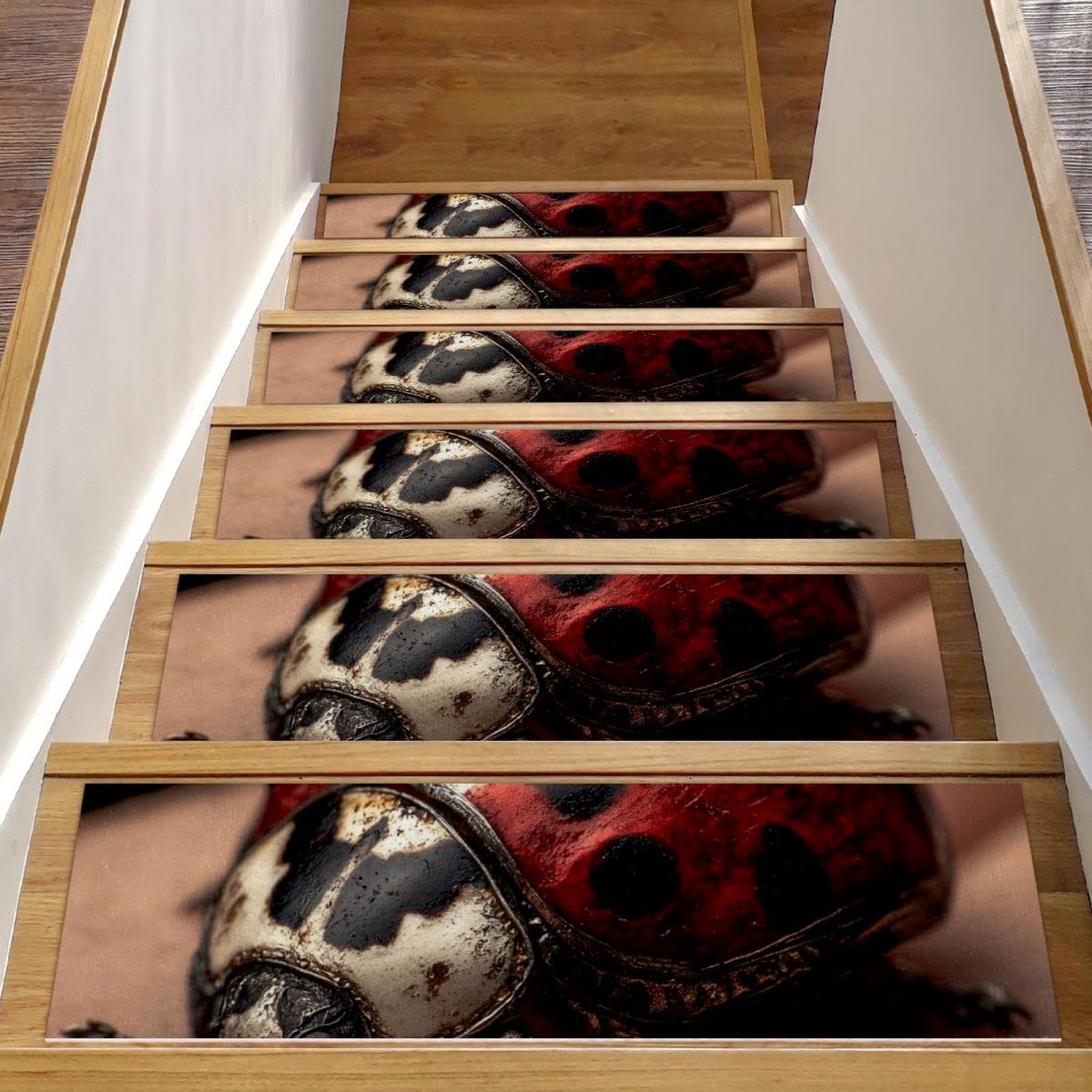 Tapis d'escalier antidérapants haute protection marches bois intérieures
