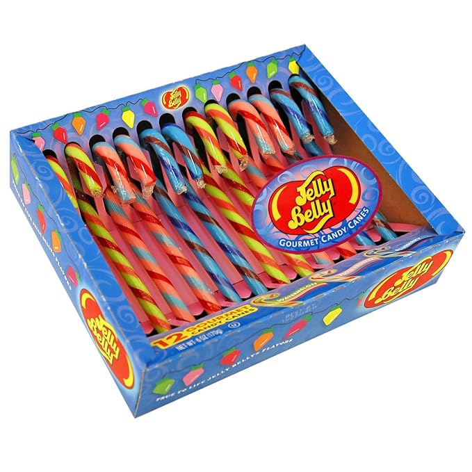 Jelly Belly Candy Canes 0.51 pounds, 12 ct Grocery