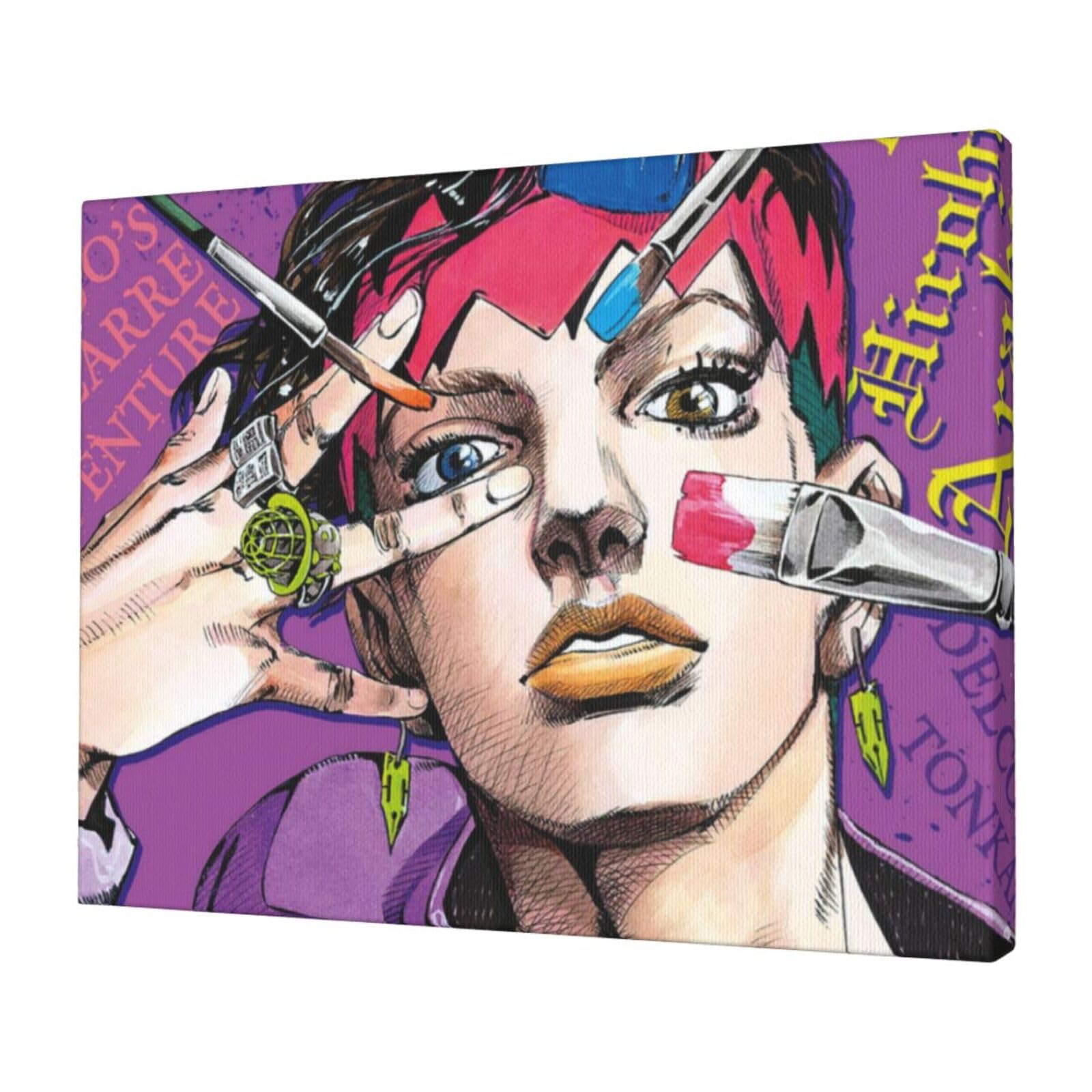 ジョジョ　アートデリ　キャンバスボード　岸辺露伴 Amazon.co.jp: アートパネル ジョジョの奇妙な冒険 岸辺露伴