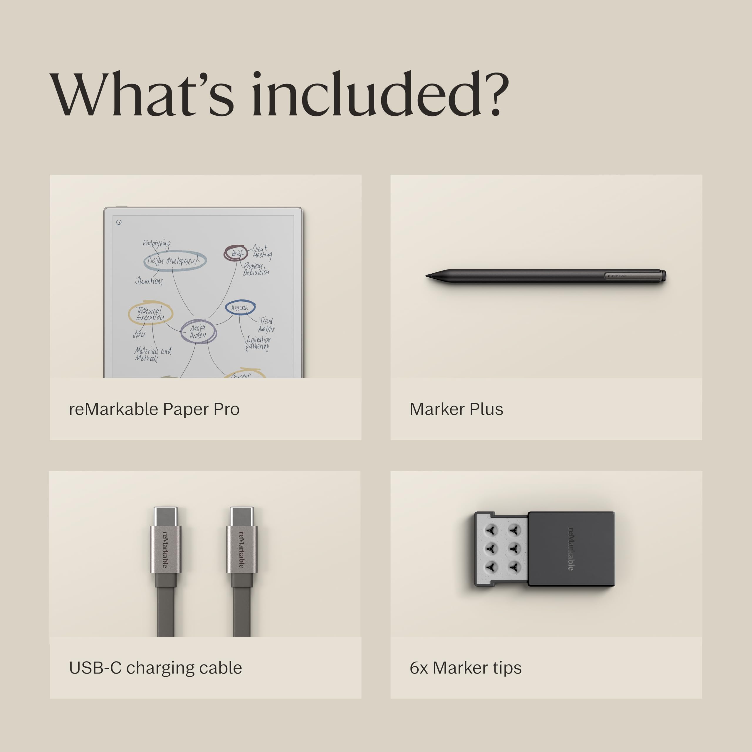 reMarkable Paper Pro Bundle Includes 11.8'' Paper Tablet and Marker Plus Pen with Eraser Gray — Amazon image 11