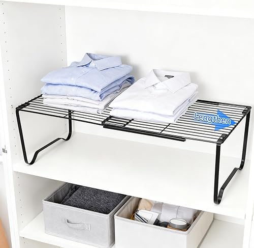 JBESUHI Estantes de cocina de malla, estante de almacenamiento de gabinete, mini estante de almacenamiento para organización de gabinete (bronce, 2)