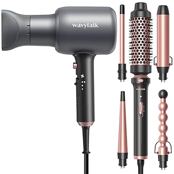 LOUVREDO CURL DRYER 本体 Amazon.com : Wavytalk Hair Dryer with Diffuser and