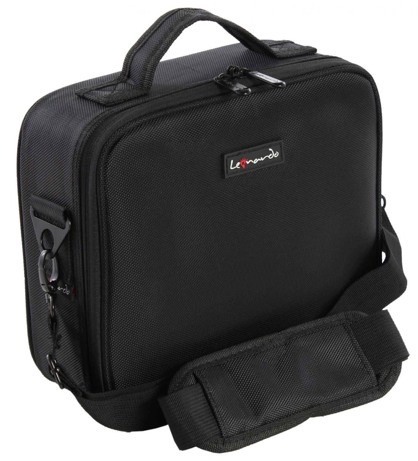Leonardo LEO50819 Portatrucco Valigetta Porta Trucchi Piccola per il Trucco Professionale Borsa Portatrucco per Cosmetici da Viaggio per Make-up Artist Piccola senza specchio
