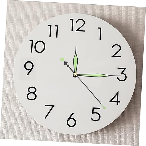 Miniatura 2 de 10 juegos de manos luminosas 3D reloj de pared iluminado reloj de batería reloj DIY reloj luz noche reloj reloj cuarzo movimiento reemplazo reloj
