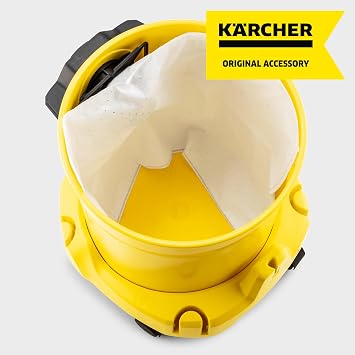 Karcher, Wd 2 Plus/3 4St Felt Filter Bag, 2.863-314.0, White