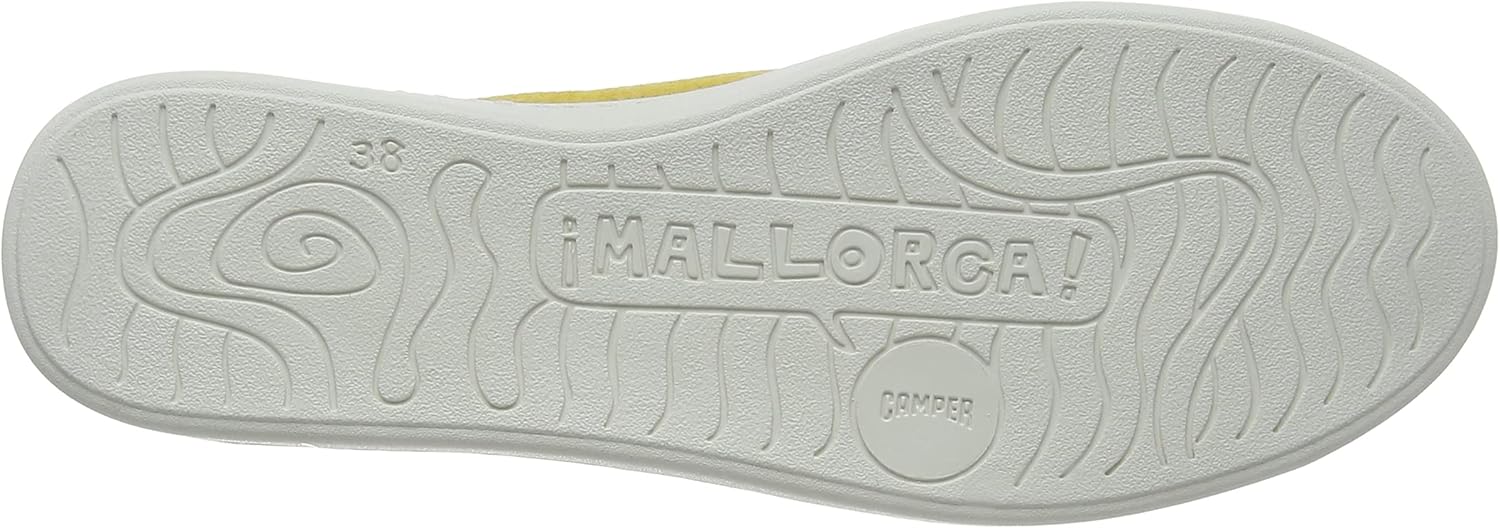 Camper Women's UNO 21815 Fashion Sneaker 5 Bright Yellow