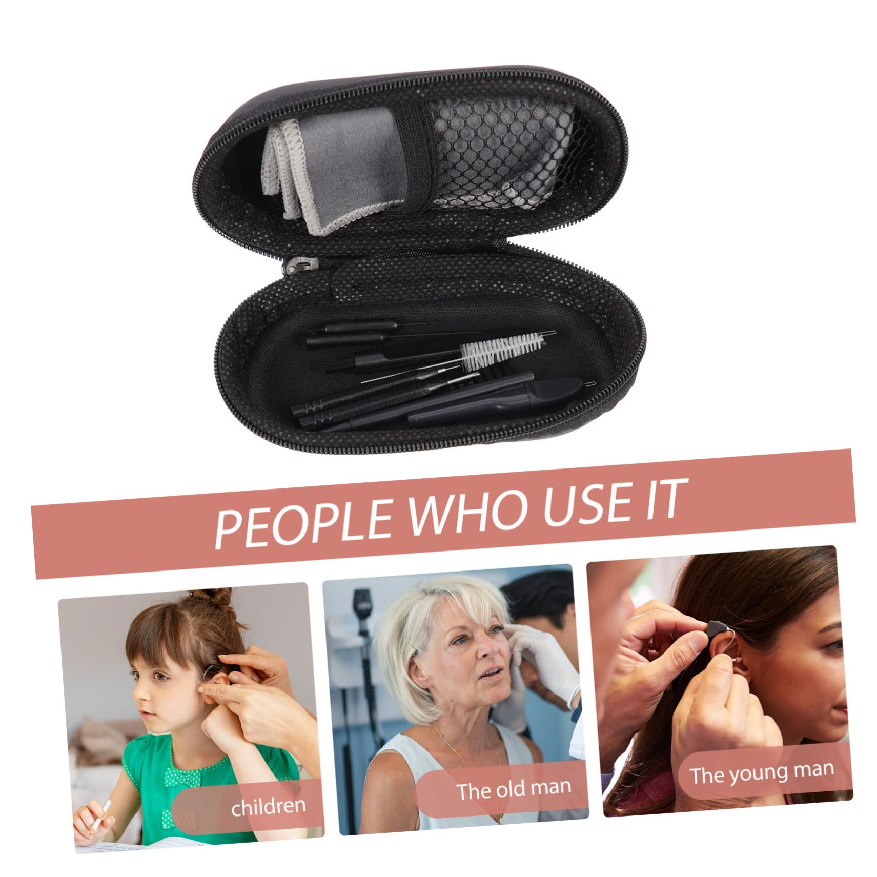 Healvian 4sets Pulizia Compatto Per Accessori Di Include Spazzole Per Amplificatori Sonori e Altri Dispositivi Elettronici Facile Da Usare e Leggero Per Pulizie Approfondite