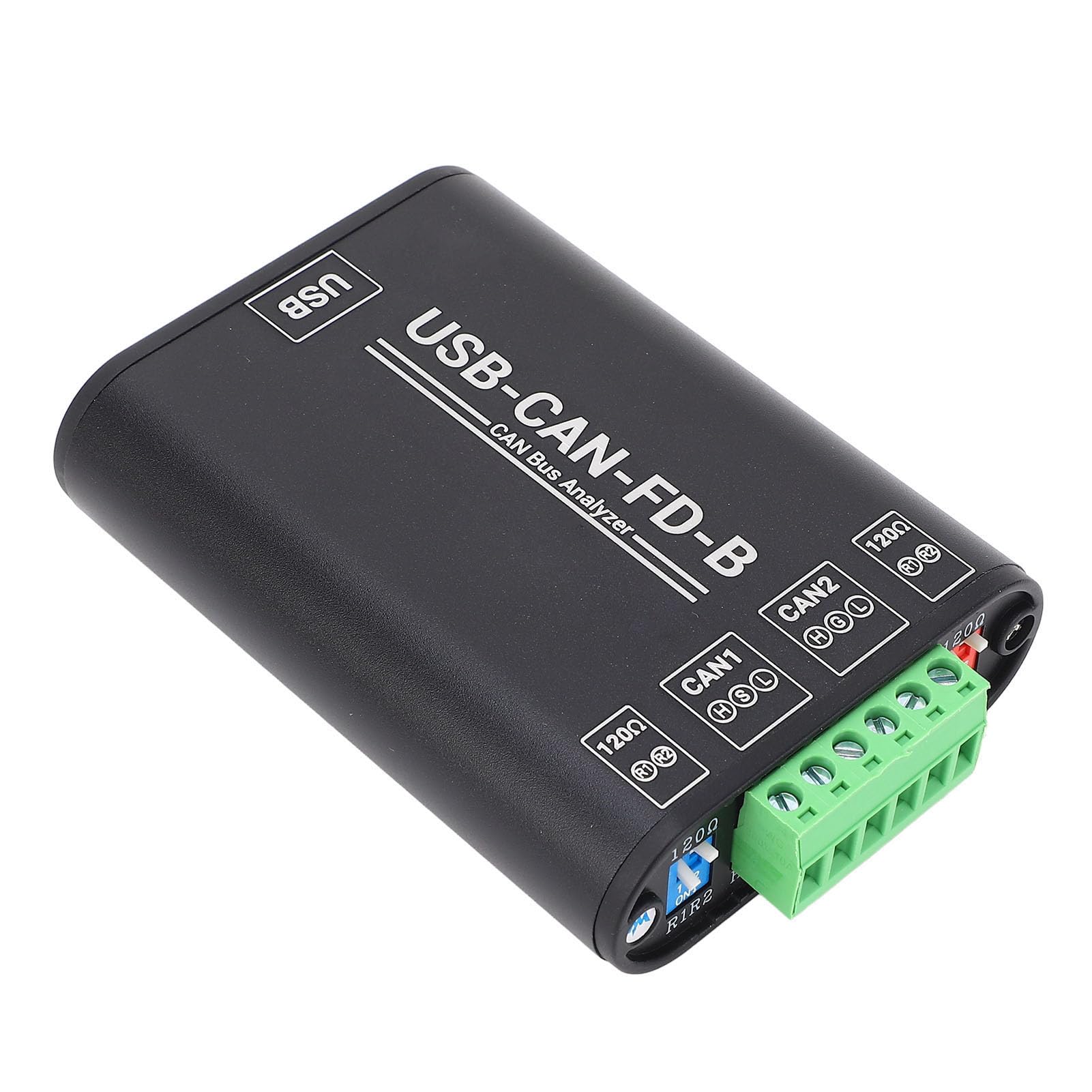 Topiky Analizador de Datos de Protocolo CAN FD Convertidor de Interfaz USB a CAN Superior para OS 1 Unidad Aluminio Duradero