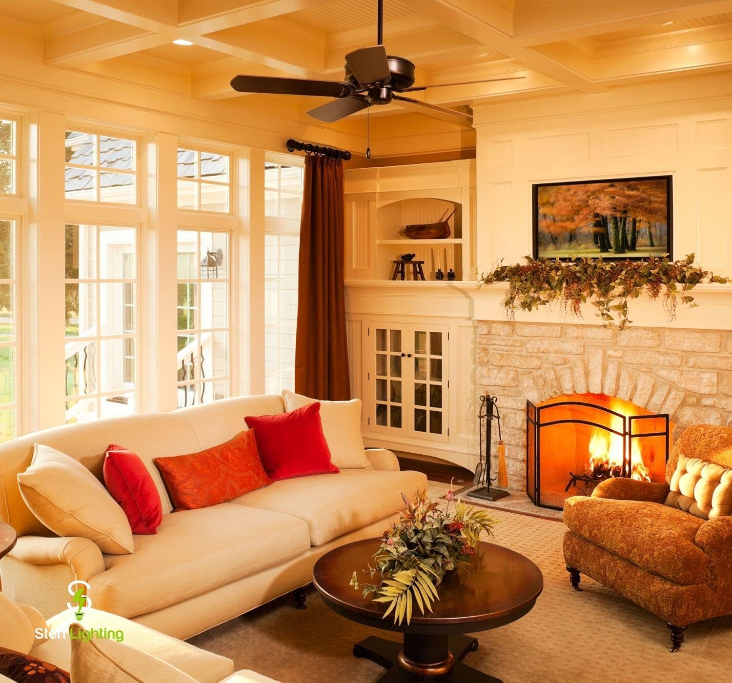 🛒 Crazy Deals Sterl Lighting – 60 Watt Incandescent Light Bulbs A19 E26 Medium Base Standard Household Crystal Clear Rough Service 60A19/CL 120V 60W 4.13Inch 620Lm 2700K Soft White Clear – 8 Pack