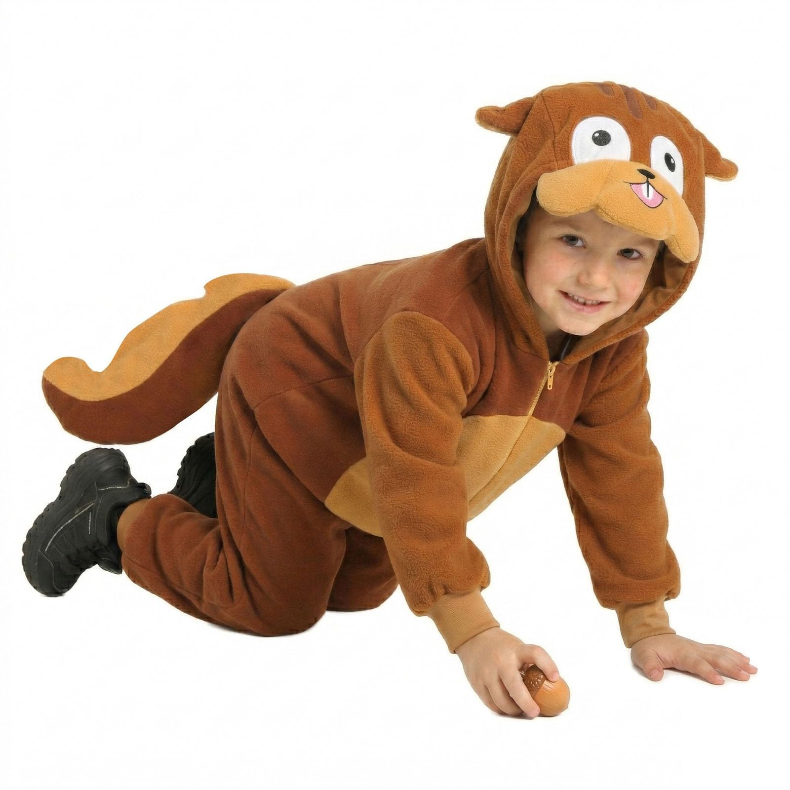 Générique Costume Scoiattolo Bambino 2026 per Spettacoli – Vestito da Gioco Adorabile Materna Ragazza Ragazzo