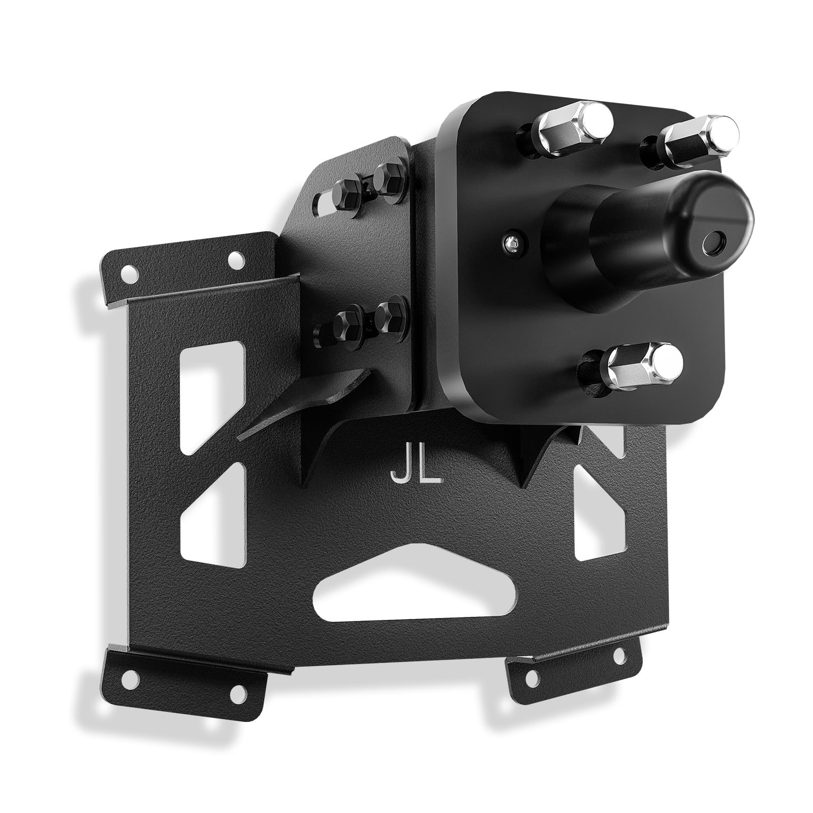 Adjustable jl Spare Tire Carrier Composition 2018 2019 2020 2021 2022 2023 2024 (Includes 4XE Models) Jeep Wrangler JL JLU 2/4 Doors with Camera Slot (Without Camera) Up to 40 inch