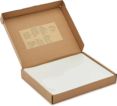Miniatura 9 de Tienda Basics - Hojas laminadoras de plástico para papel para laminación térmica 90 x 115pulgadas paquete de 100 unidades
