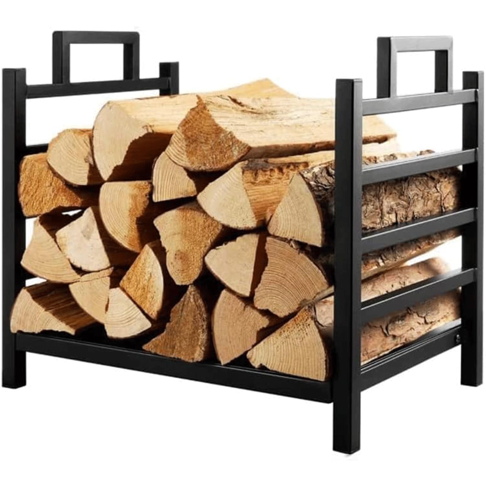 Holzregal für den Außenbereich, Brennholz-Lagerregal, Holz-Organizer, Holzregal for den Außenbereich, for Brennholz, Scheitholz, Kindl