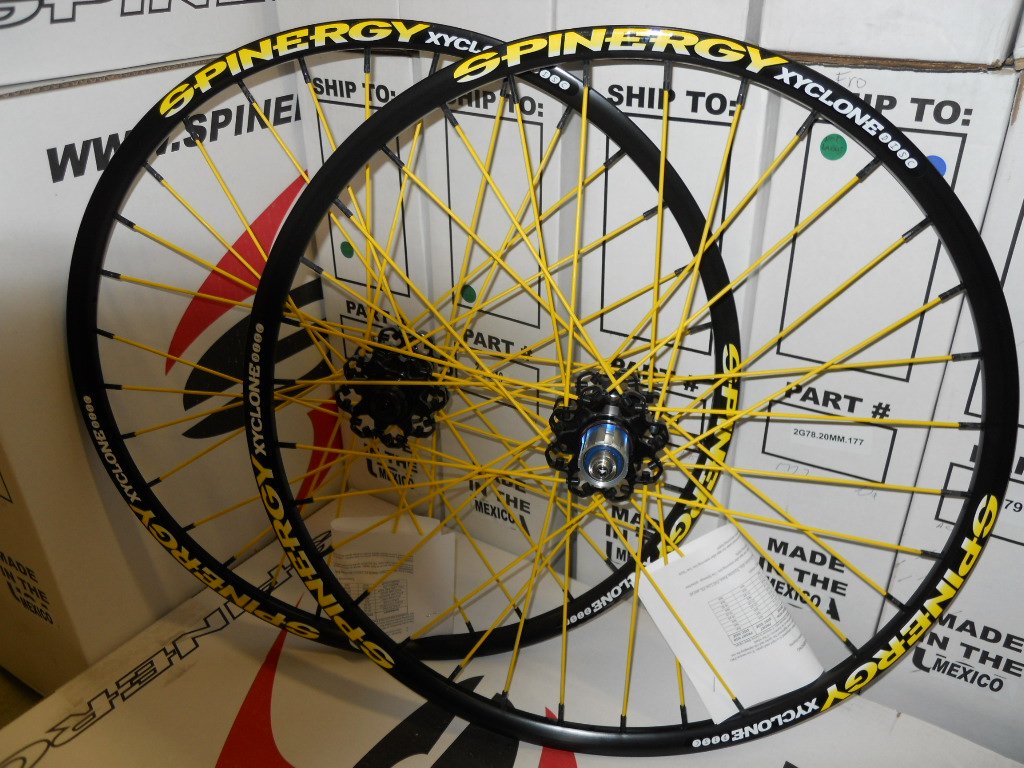 yellow mtb rims