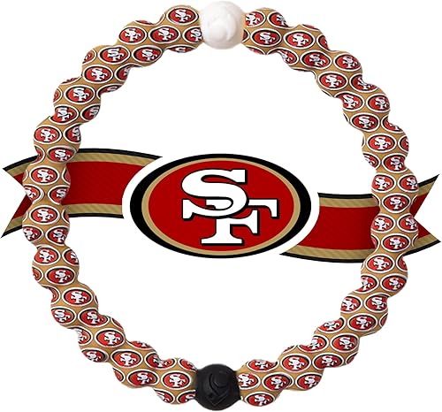 Miniatura 44 de Lokai NFL Football Collection Pulseras de cuentas de silicona para hombres y mujeres, de la amistad, equipo, ropa y accesorios de equipos deportivos