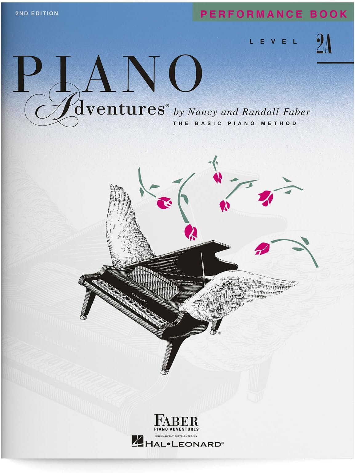 Piano Adventures: Performance Book - Level 2A, 2nd Edition | Late Elementary Piano Sheet Music for Kids and Students | Faber Piano Method Book with Classical, Folk, and Original Solo Pieces