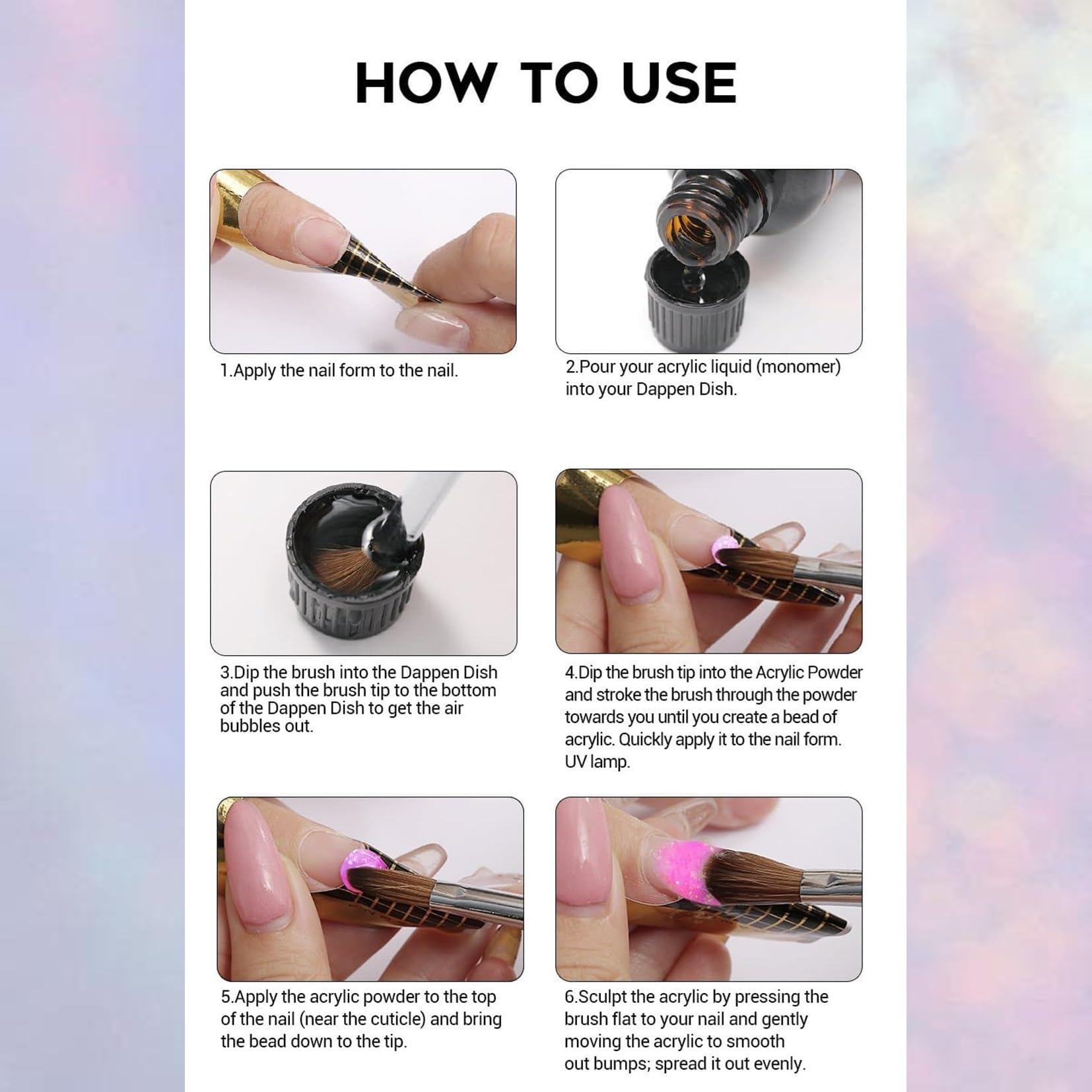 Modelones Acrylic Nail Powder from BELLE GAGA Acrylic Powder for Spring Easter Acrylic Nail Art 3D Nail Carving French Nail Extension Gift for Women (B202010114A, 28g) 3