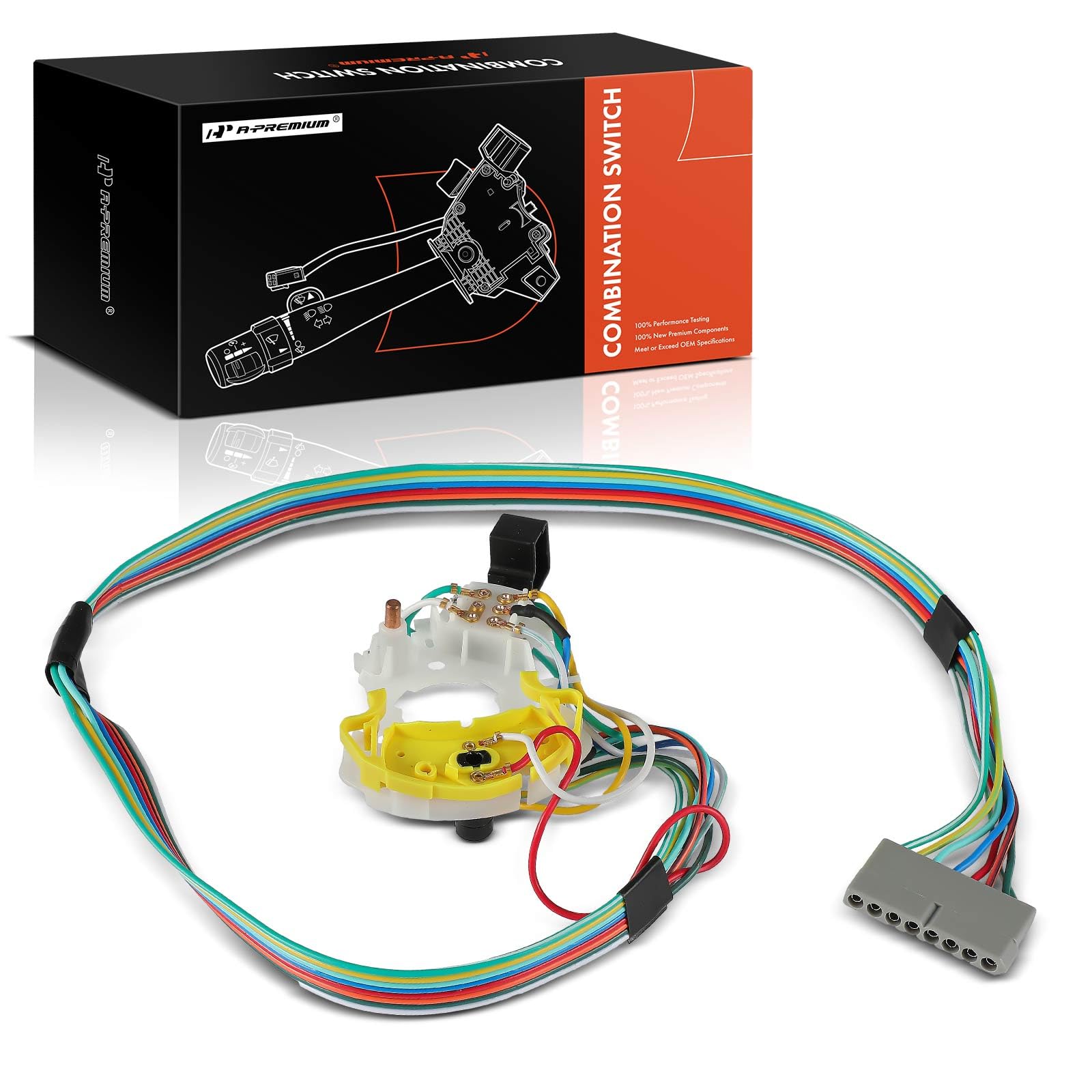 A-Premium Multifunction Switch Turn Signal Switch Compatible with Dodge B150 B250 B350 D150 D250 D350 Ramcharger W150 W250 W350 1982-1985, D100 1984-1985, Without Tilt Wheel