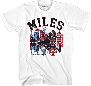 Marvel Spider-Man Miles Morales Mens Short Sleeve T-Shirt